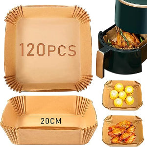 50Pcs Air Fryer Paper Liners